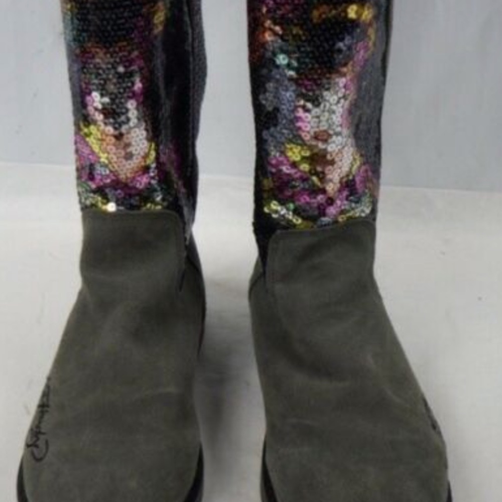 ed hardy sequin boots ugg geisha